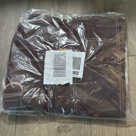 NWT! Anthropologie Wine Pilcro Reworked Utility Midi Skirt - US 4 🏀 - Picture 6 of 8